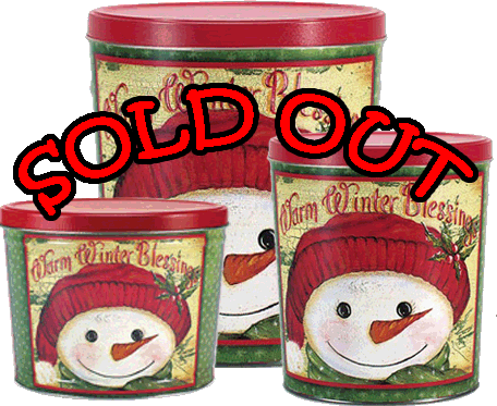 Warm Winter Blessings Tin